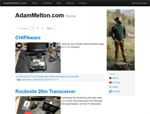 Tablet Screenshot of adammelton.com